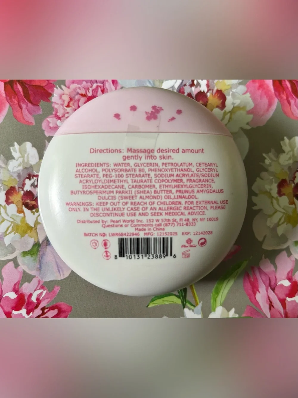 Strawberry Bliss Hand Cream — Pink